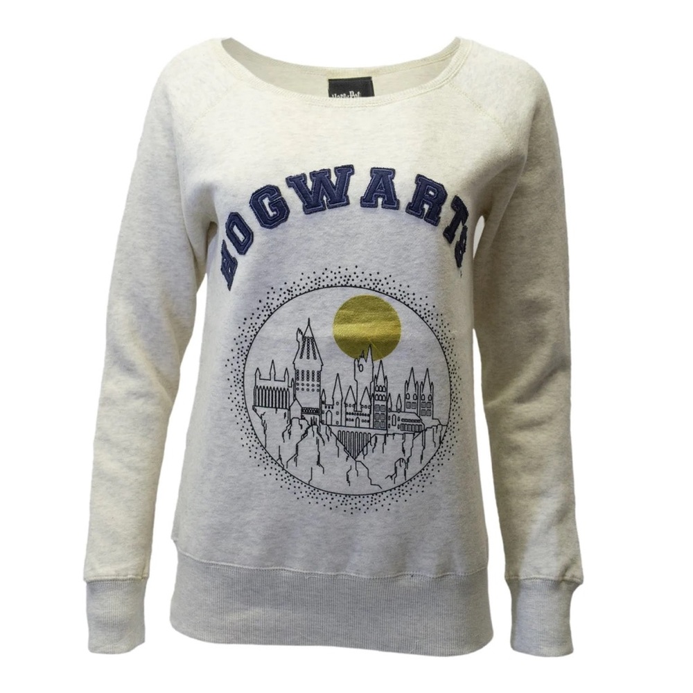 NWT RARE GWCC Wizarding World Hogwarts Castle Harry Potter Fitted Sweatshirt M